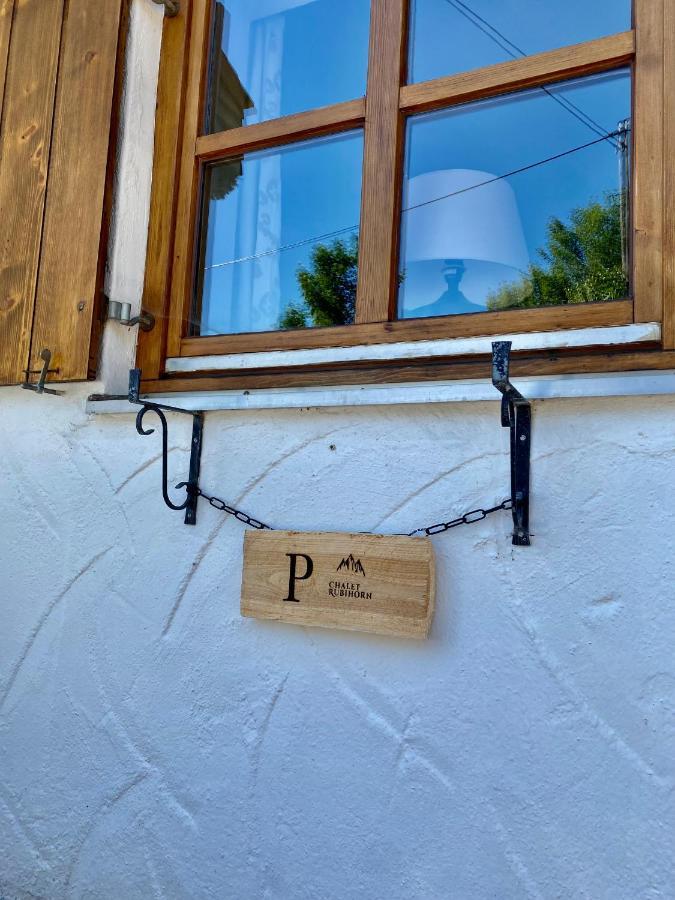 Apartment Chalet Rubihorn Mit Berg-Blick Bolsterlang Bagian luar foto